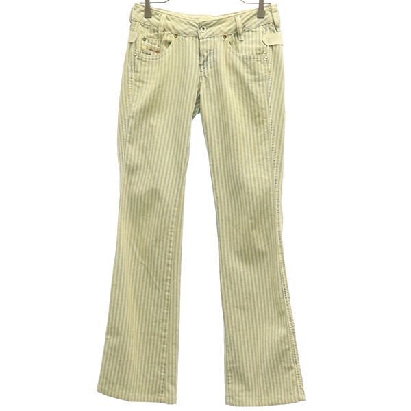DIESEL ボタンフライ ブーツカットデニムパンツ