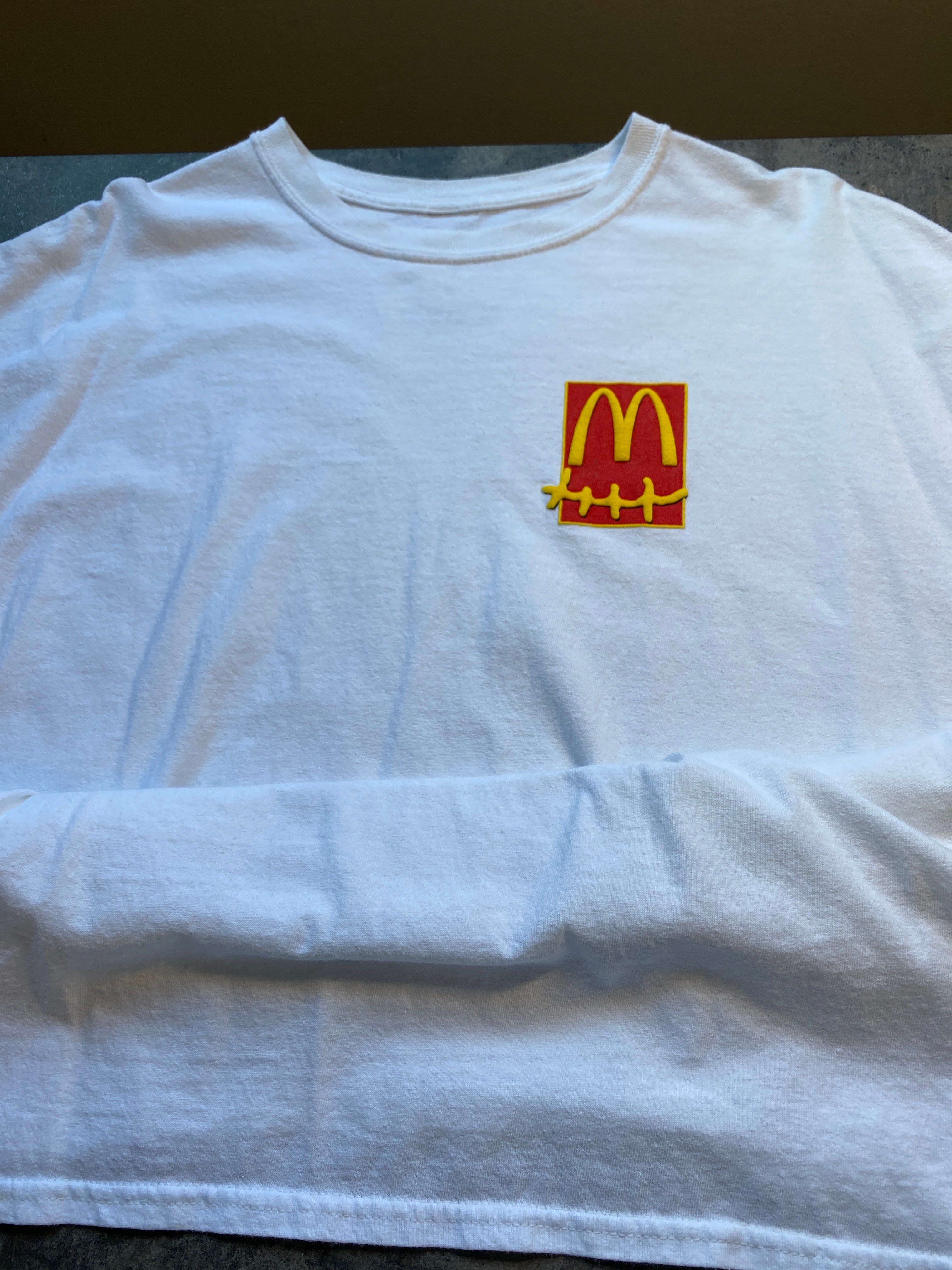 Travis Scott Cactus Jack x McDonald's Action Figure Series T-Shirt "White"
