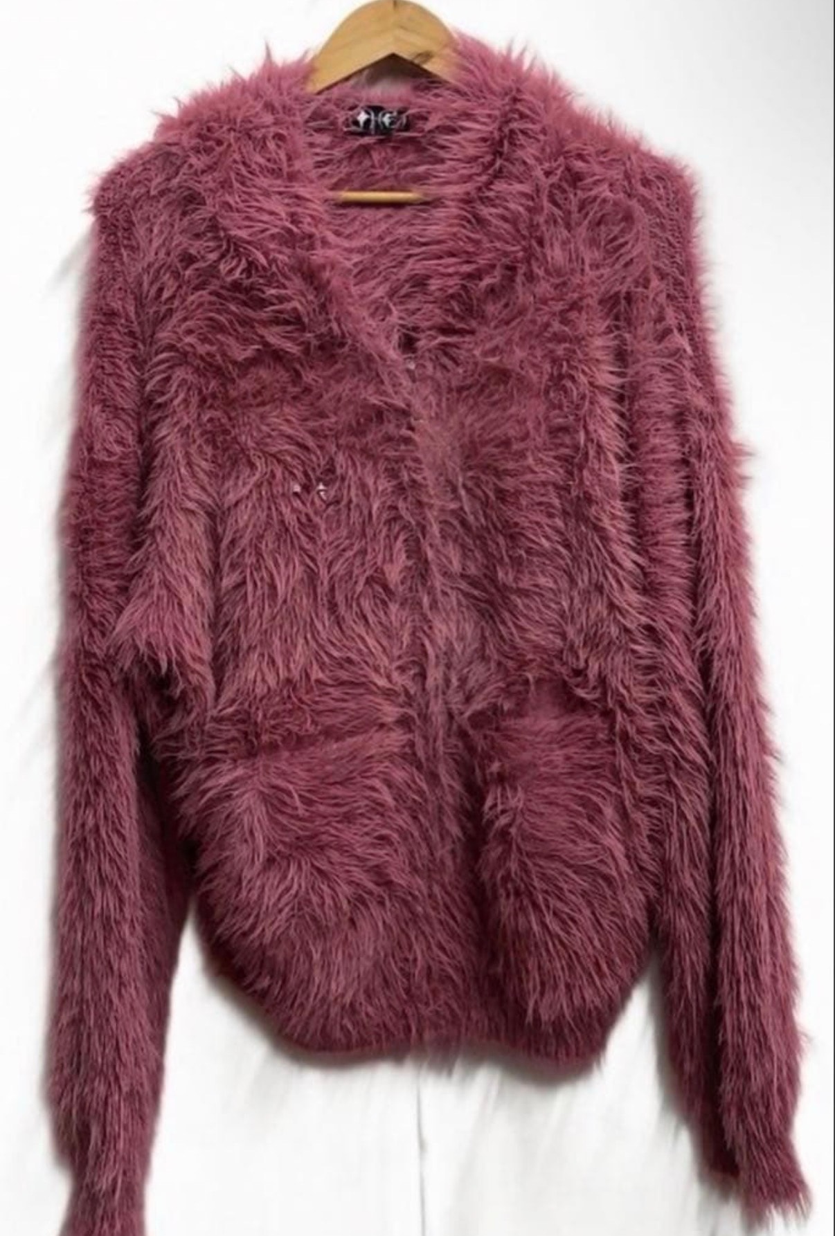THUG CLUB Pack Fur Zip-up Hoodie "Pink"