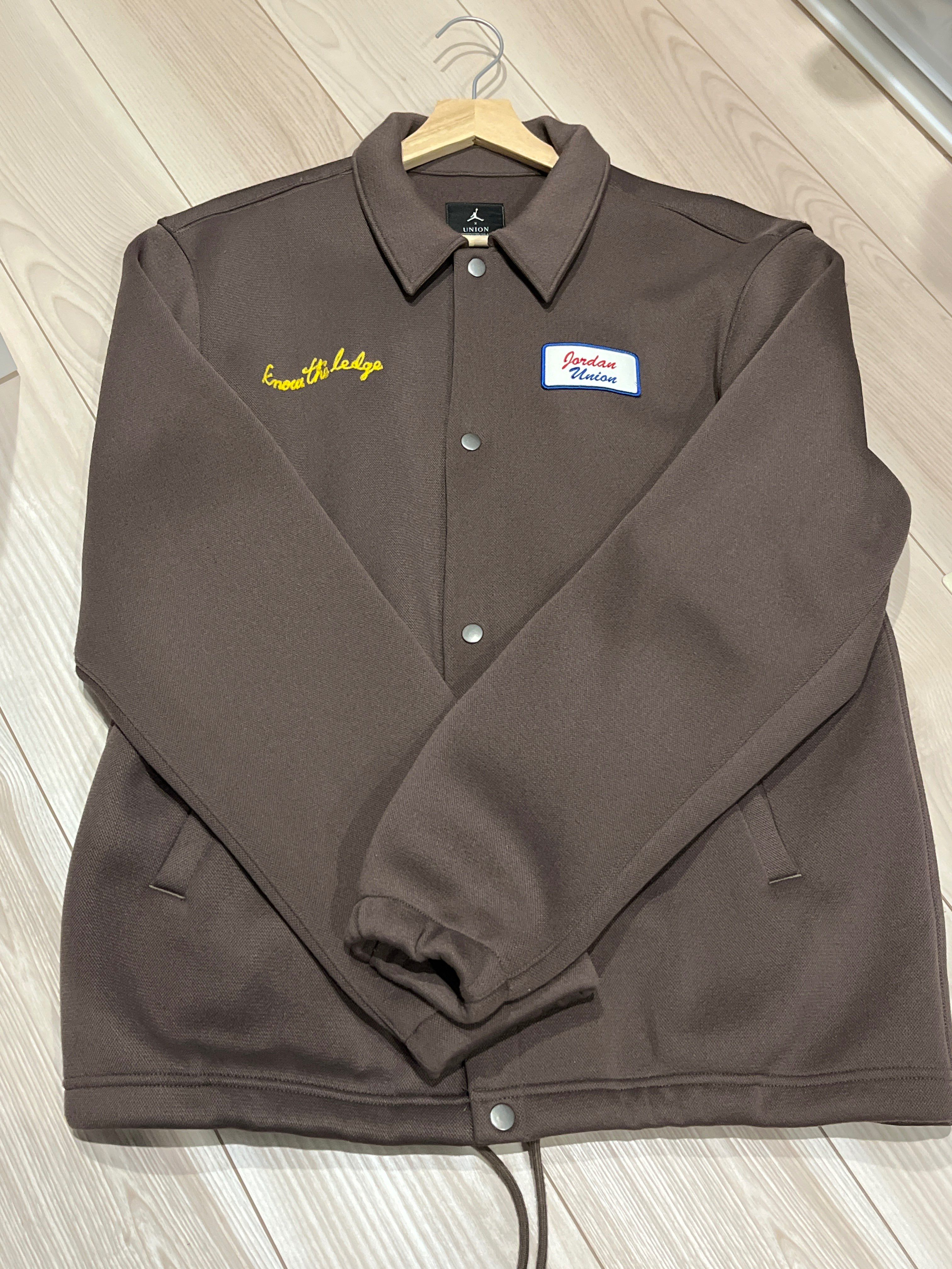 Air Jordan x Union Coaches Jacket "Ironstone"