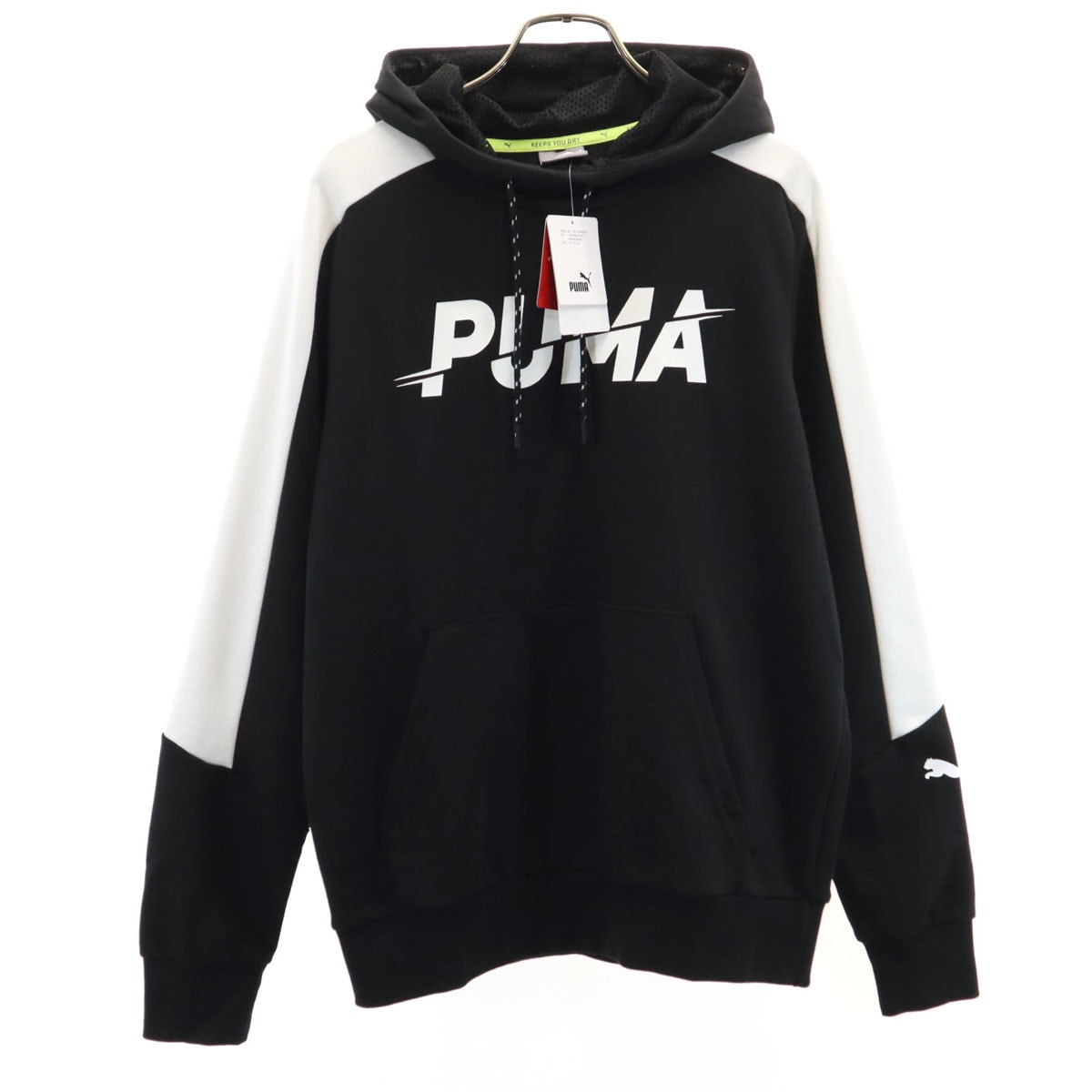 未使用 PUMA プーマ 長袖 スウェットパーカー M ブラック