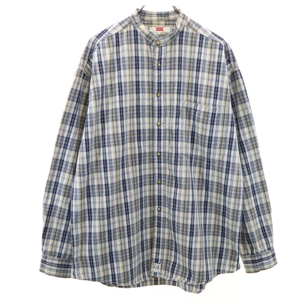 Levi's 長袖 バンドカラーシャツ