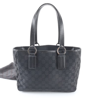 ■美品 グッチ GGキャンバス 113019 トート バッグ