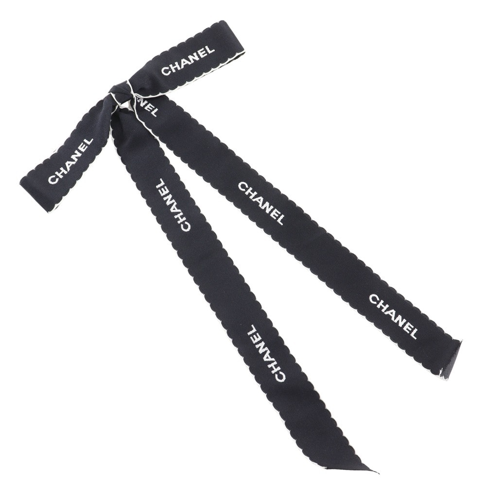 シャネル リボン ロゴ ヴィンテージ レディースブローチ