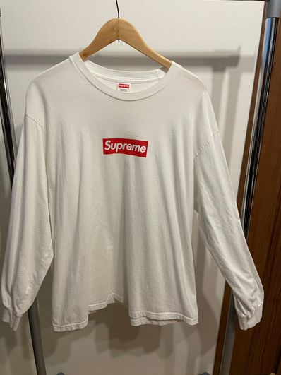 Supreme Box Logo L/S Tee "White"