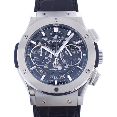 HUBLOT ウブロ クラシックフュージョン アエロフュージョン クロノ チタニウム 525.NX.0170.LR メンズ 腕時計