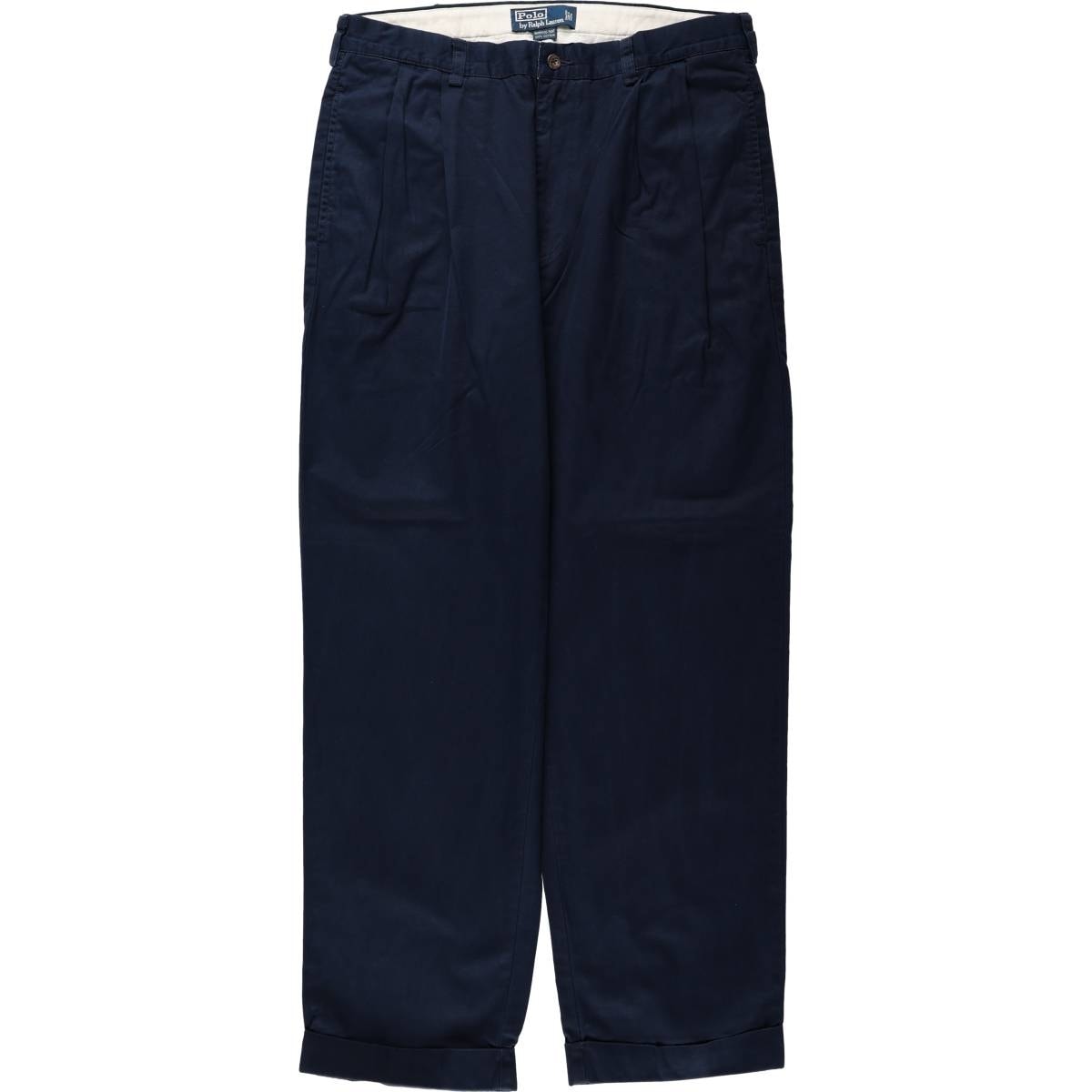 古着 ラルフローレン Ralph Lauren POLO by Ralph Lauren HAMMOND PANT ツータック チノパンツ メンズw33相当/eaa680745