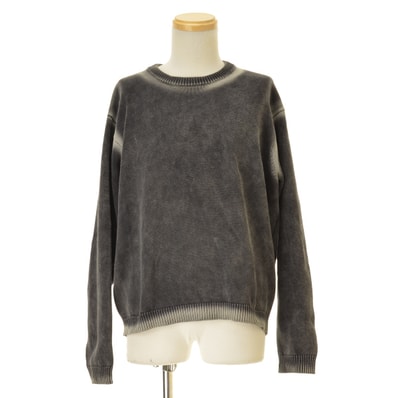 Stussy Faded Cotton Crew "Black"