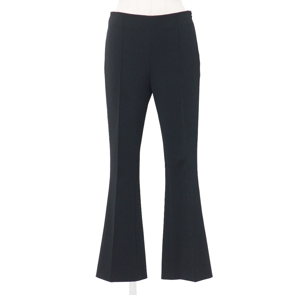 ■美品■FOXEY NEW YORK フォクシー ニューヨーク パンツ サイズ38 ストレッチ センタータック ブランド古着【中古】20260506/RA9141