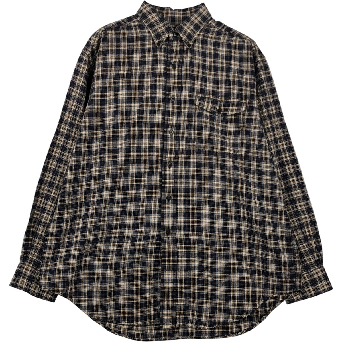 古着 ラルフローレン Ralph Lauren CREEK 長袖 ボタンダウンチェックシャツ メンズL相当/eaa615244