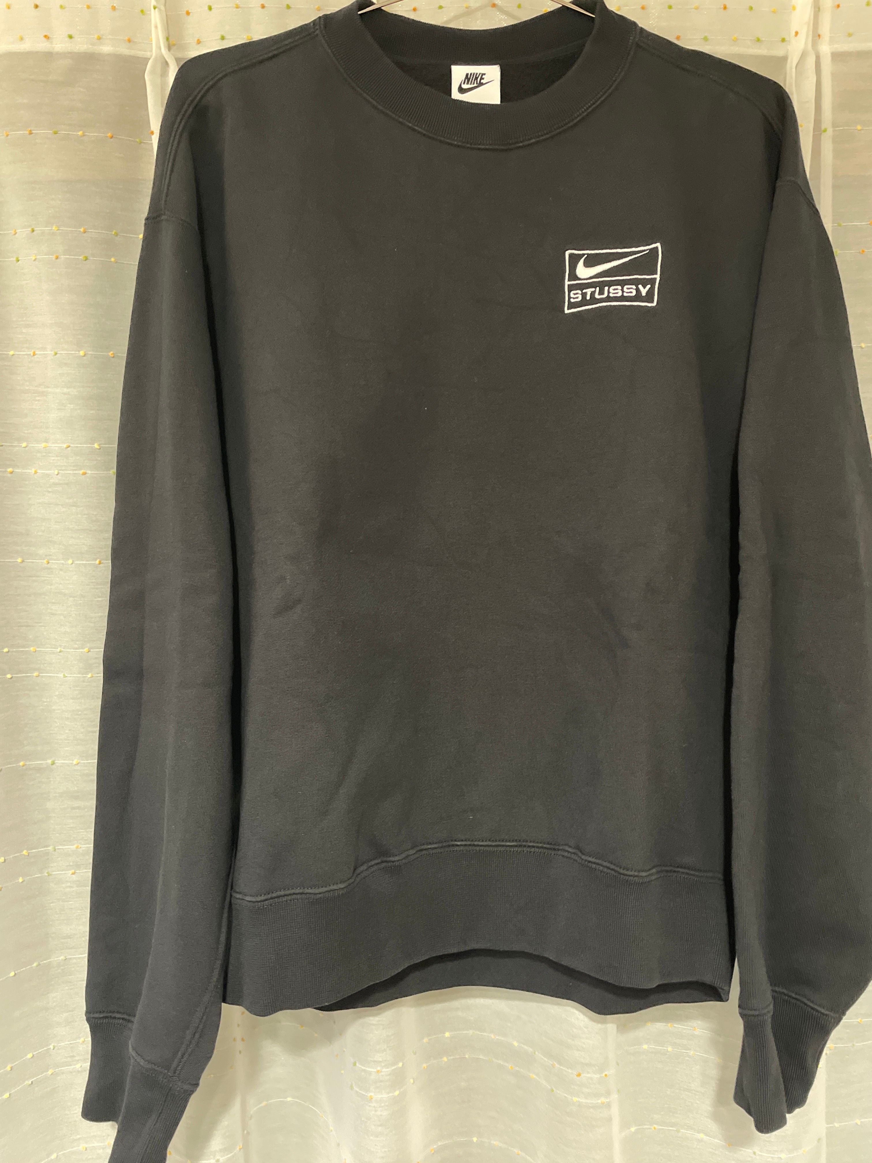 Stussy x Nike Wash Crew (US Size) "Black" DO5310-010
