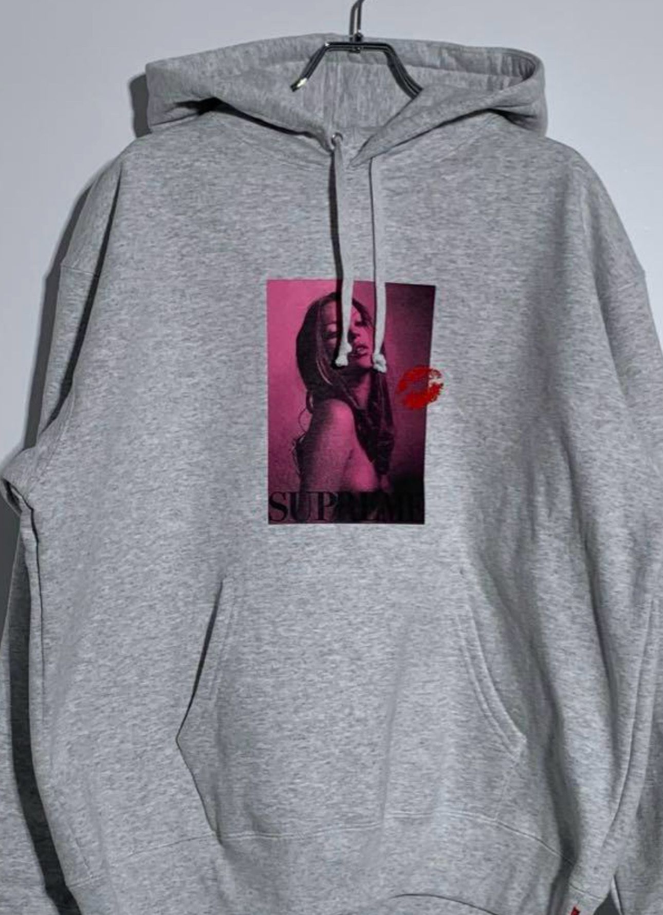 Supreme Kate Moss Hooded Sweatshirt "Ash Grey"