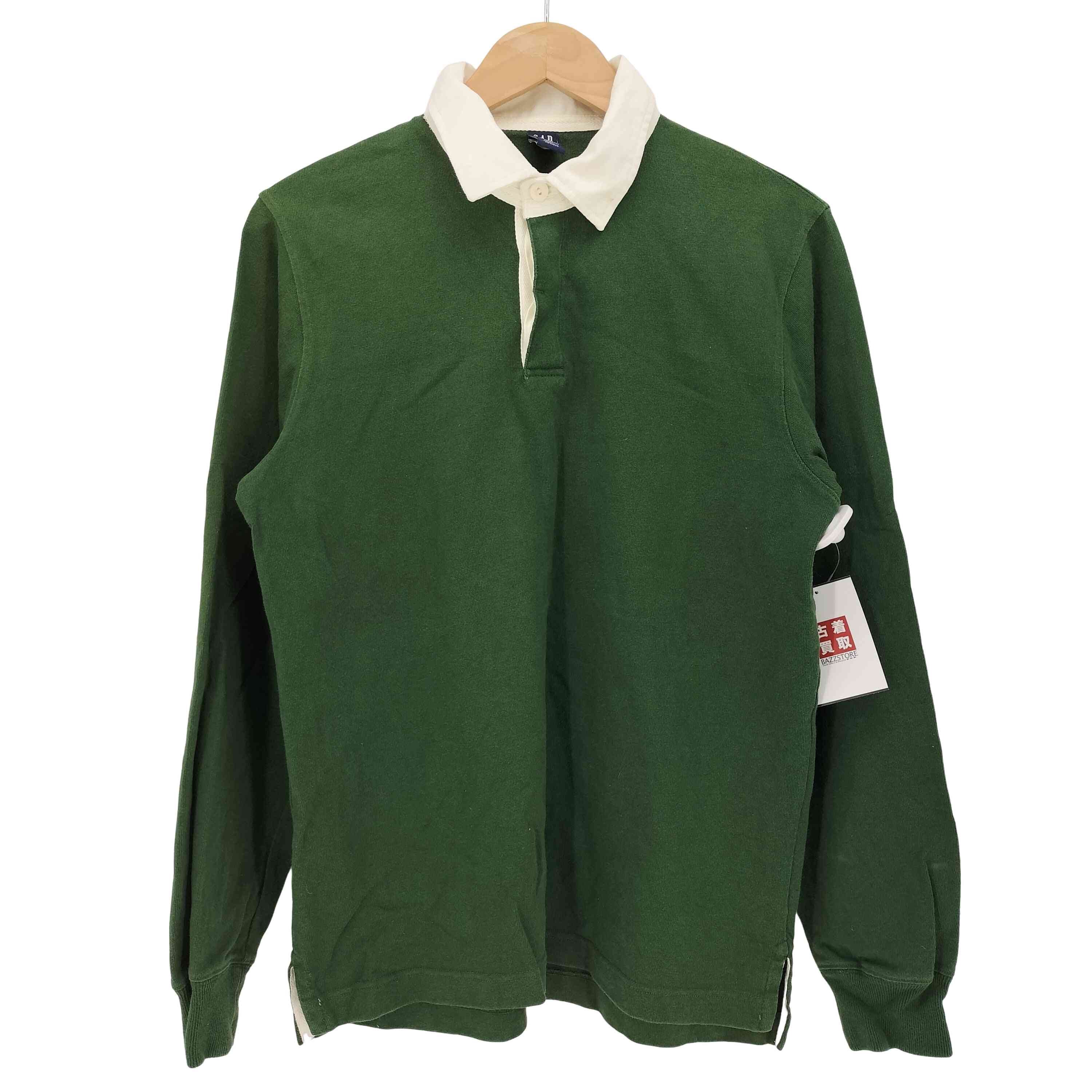 00S 無地 ラガー L/S ポロ シャツ【1142534794228】