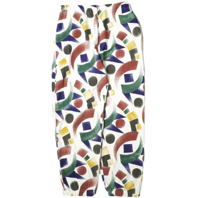 新品 SASQUATCHfabrix. サスクワァッチファブリックス 22AW 日本製 FAR EAST AG SWEAT PANTS アバンギャルド スウェットパンツ 22AW-CSP-001 L WHITE 裏毛 ボトムス g18194