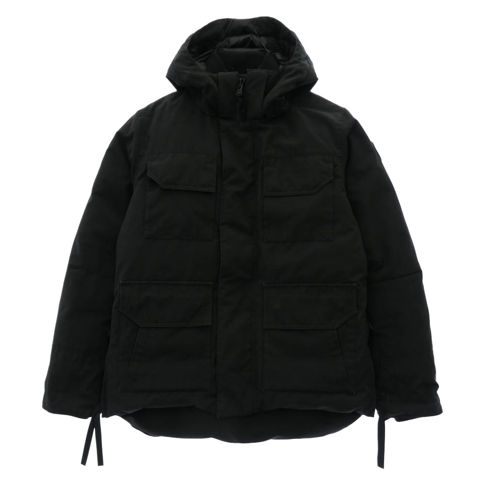 CANADA GOOSE カナダグース ダウンジャケット 4550MB MAITLAND PARKA BLACK LABEL ブラックレーベル メイトランドパーカー ブラック系 M【中古】