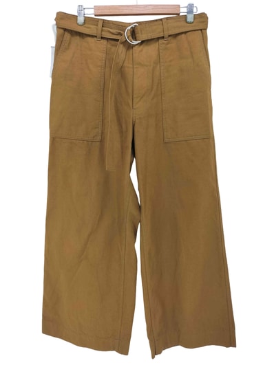 24AW 綿オックス 製品染め ベルトパンツ AD2024【1142481270707】