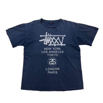 old stussy デザインTシャツ
