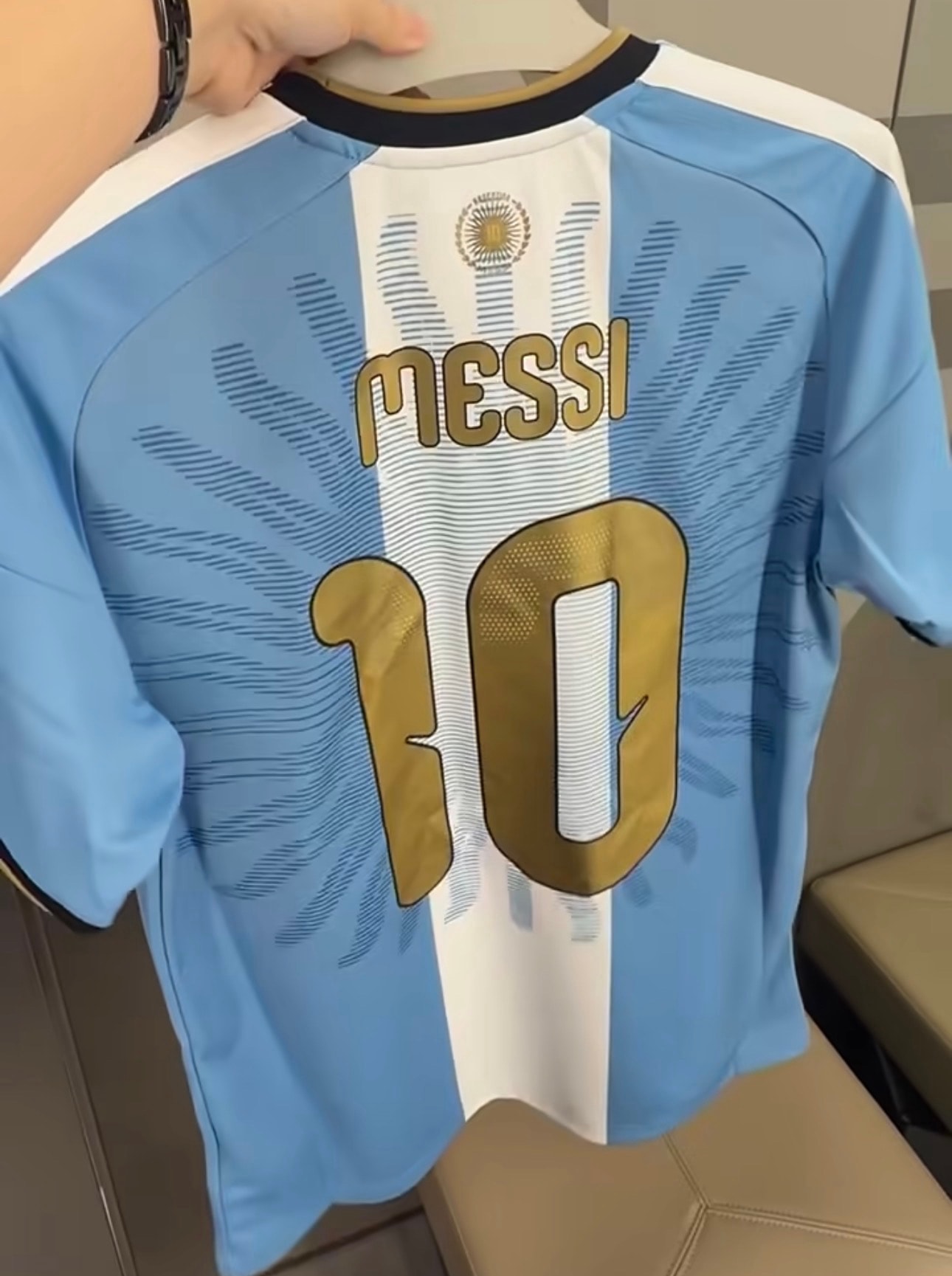 adidas Argentina Messi 26 Jersey #10 "Light Blue"