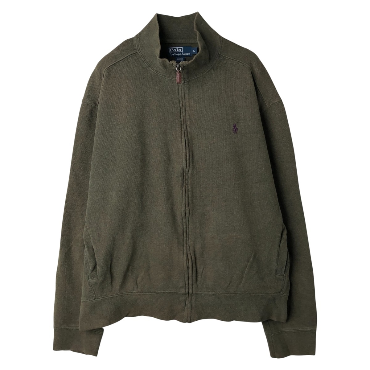 古着 ラルフローレン Ralph Lauren POLO by Ralph Lauren フルジップスウェットシャツ トレーナー メンズL相当/eaa610613