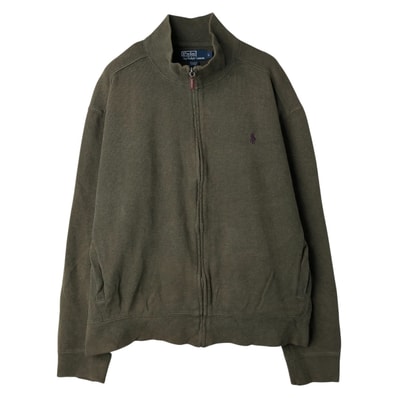 古着 ラルフローレン Ralph Lauren POLO by Ralph Lauren フルジップスウェットシャツ トレーナー メンズL相当/eaa610613