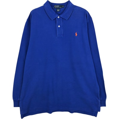 古着 ラルフローレン Ralph Lauren POLO by Ralph Lauren 長袖 ポロシャツ メンズXL相当/eaa616672