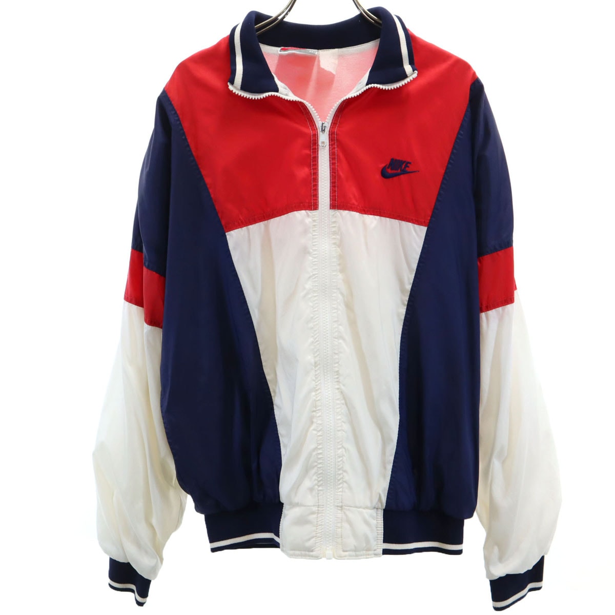 NIKE ナイキ 90s オールド 銀タグ ウインドブレーカー M レッド