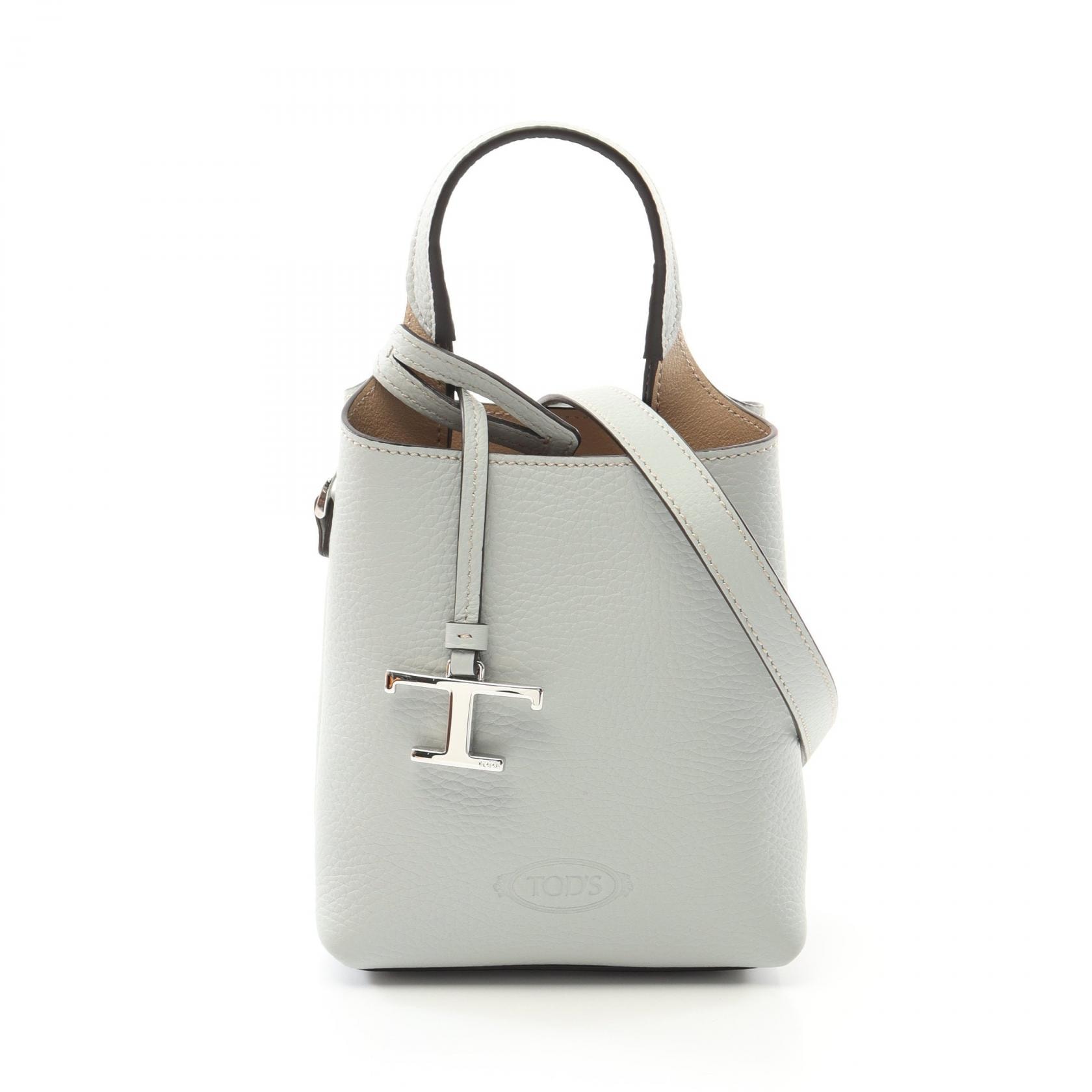 トッズ TOD'S マイクロ ハンドバッグ バッグ レザー レディース ブルー系 XBWAPAT9000QRI2L65 【新品】