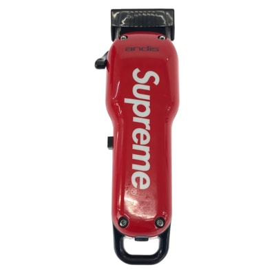 新品未使用 Supreme シュプリーム 17AW Andis Envy Li Adjustable Blade Clipper レッド ホワイト プラスチック バリカン 505546 【中古】