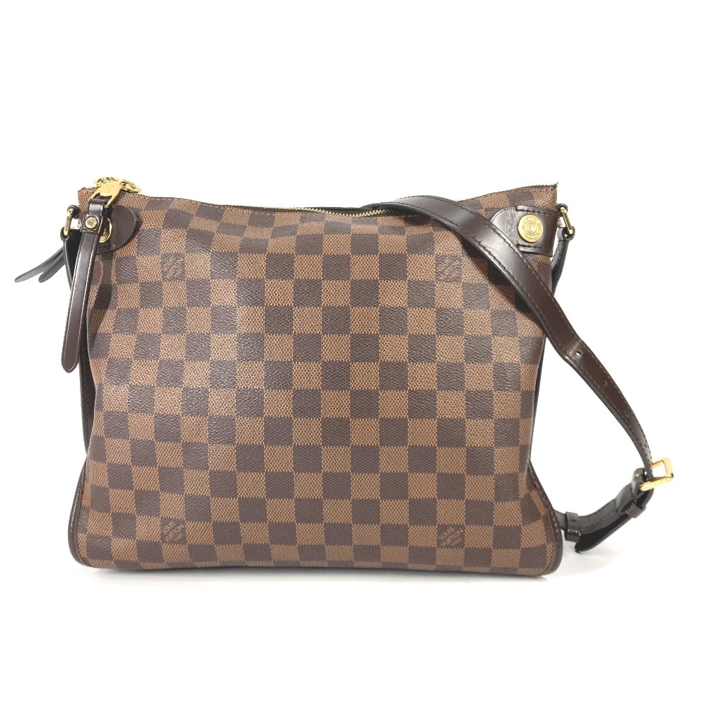 ルイヴィトン LOUIS VUITTON ドゥオモ N41425 ダミエ カバン 斜め掛け ショルダーバッグ ダミエキャンバス エベヌ ブラウン