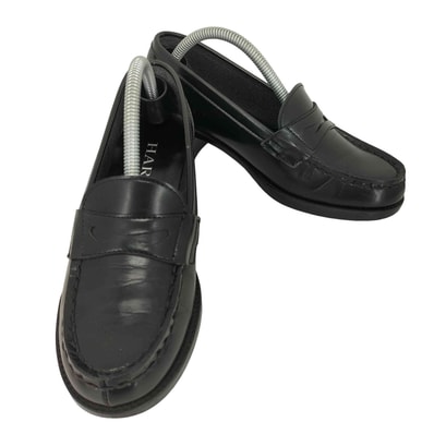 レザーヒールローファー【1142440600033】