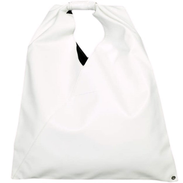 新品 MM6 エムエムシックス Japanese Tote Bag ジャパニーズトートバッグ S54WD0039 P4313 WHITE 定価81,400円 Maison Margiela メゾンマルジェラ カバン g24972