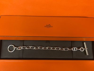 Hermes Chaine D'ancre MM Bracelet "Silver"