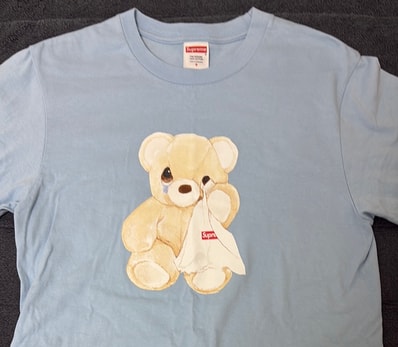 Supreme Bear Tee "Powder Blue"