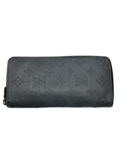 Louis Vuitton Zippy Wallet Vertical Monogram Shadow "Anthracite Grey"