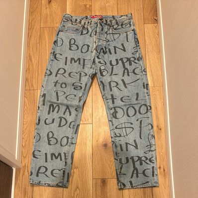 Supreme Black Ark Regular Jean "Blue"