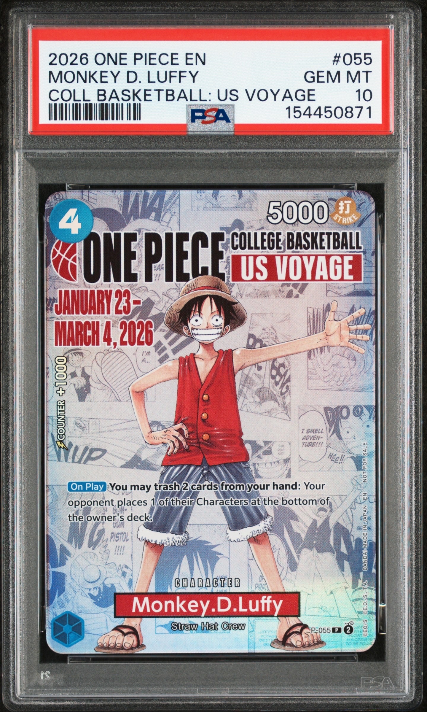 PSA10】ドン!!カード : アド＆ウタ (プロモーションカード「ONE PIECE