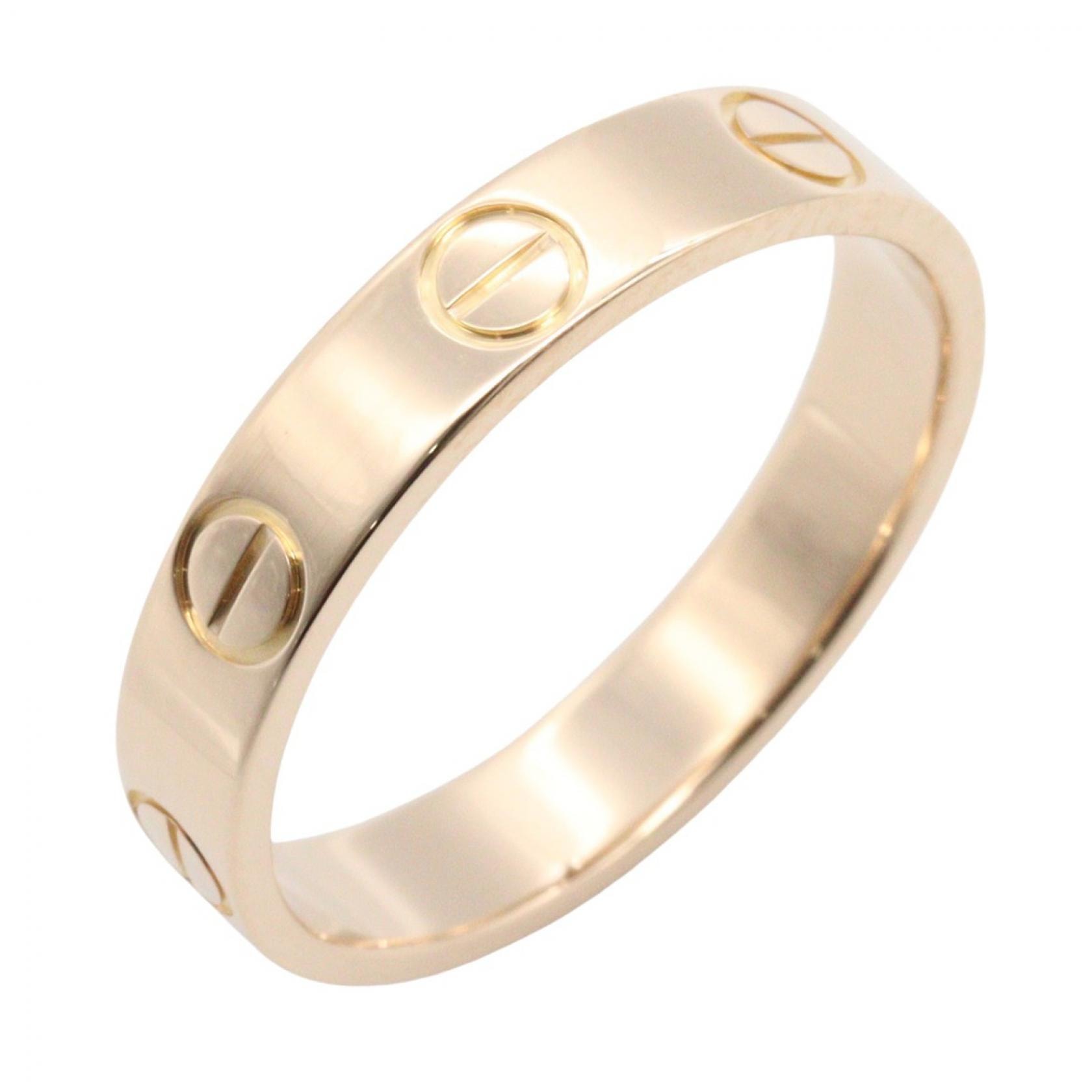 カルティエ CARTIER ミニラブリング リング・指輪 ジュエリー K18PG(ピンクゴールド) メンズ レディース ゴールド系 B4085200 【中古】