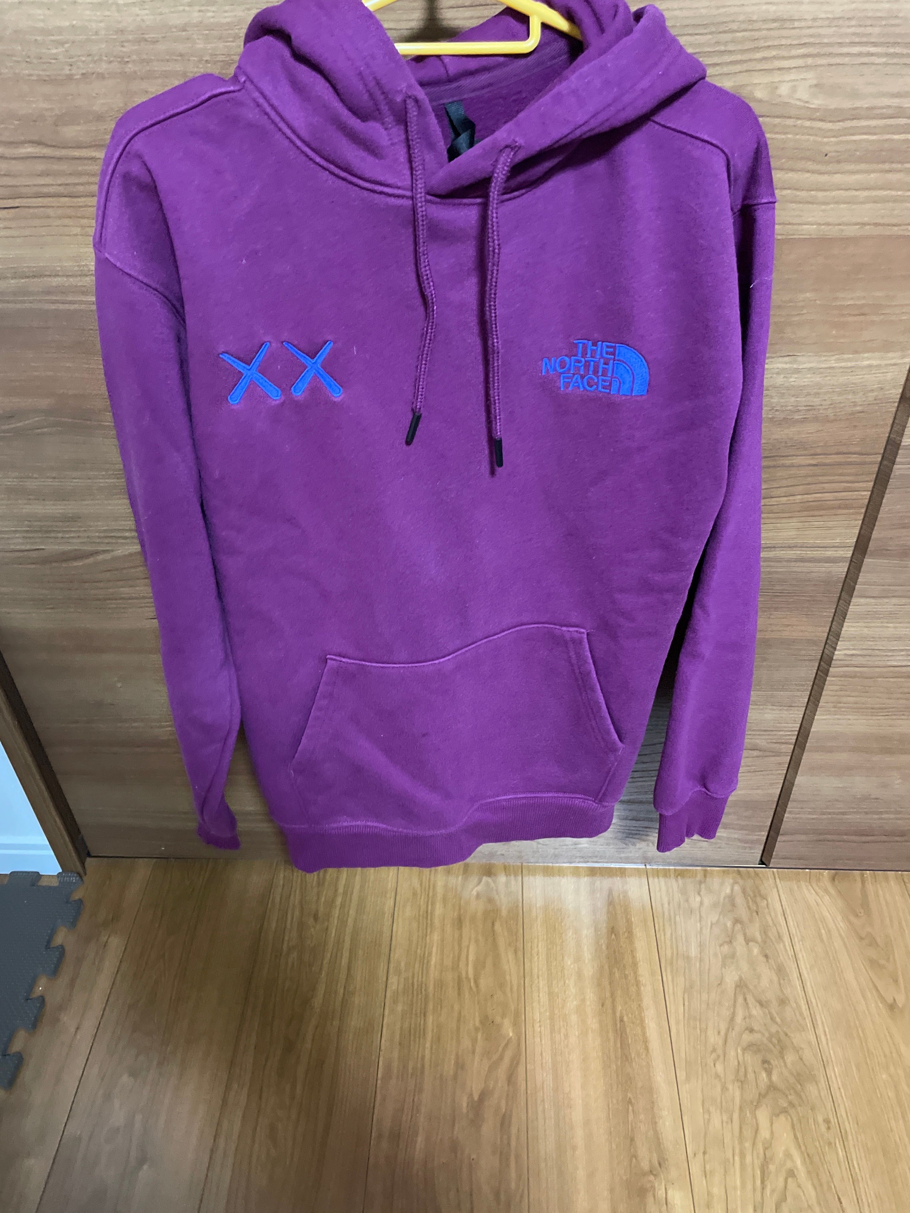 The North Face Kaws Hoodie "Purple Blue"