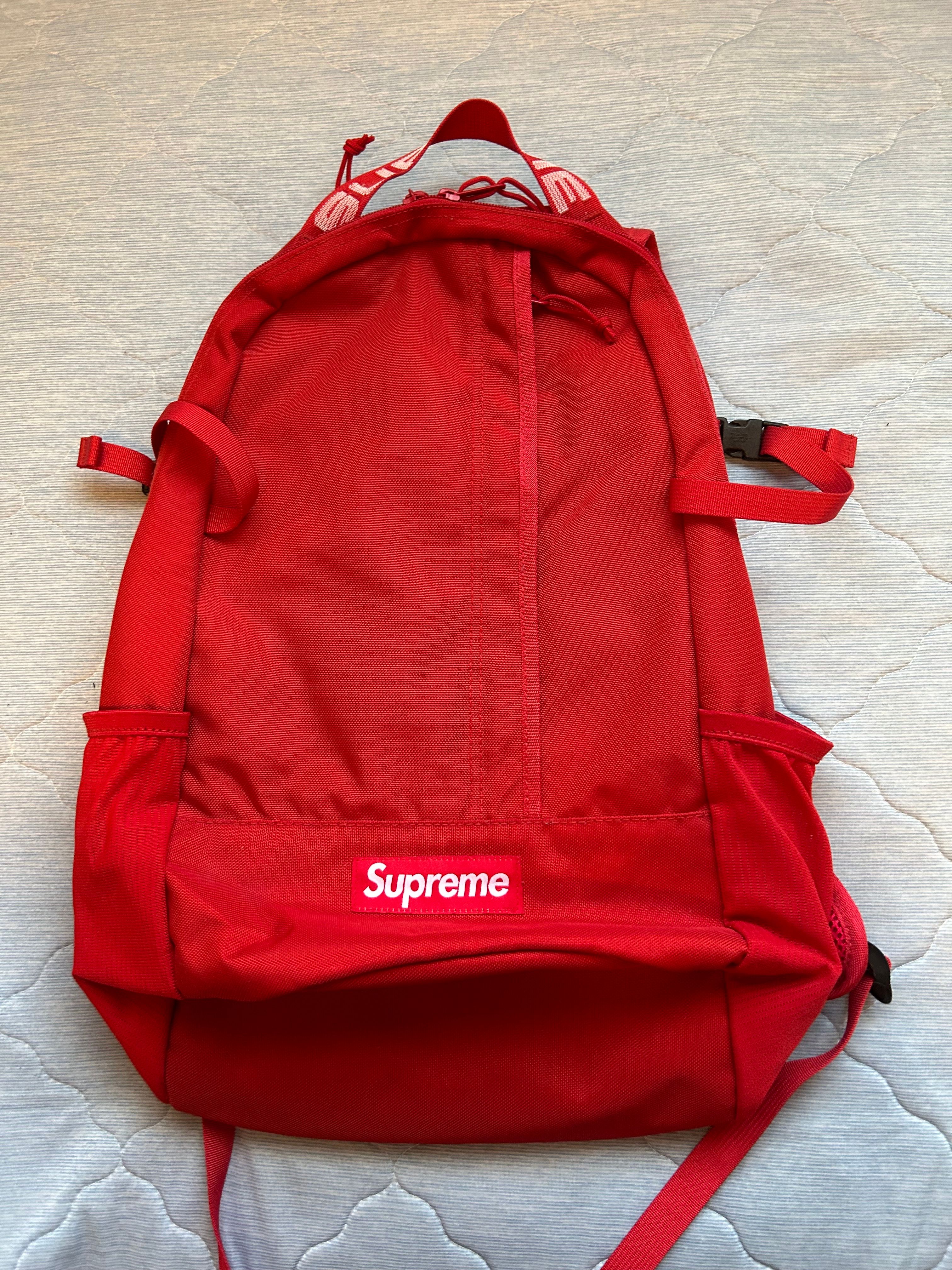 Supreme 18SS Backpack "Red"