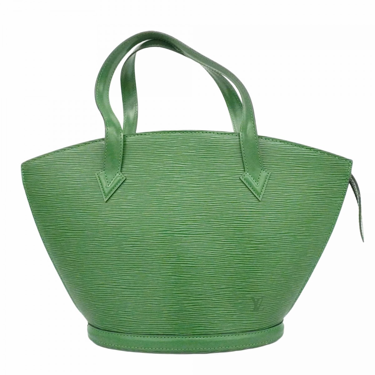 ★最終価格【6cc3170】ルイヴィトン ハンドバッグ エピ サンジャック M52274 ボルネオグリーン【中古】レディース