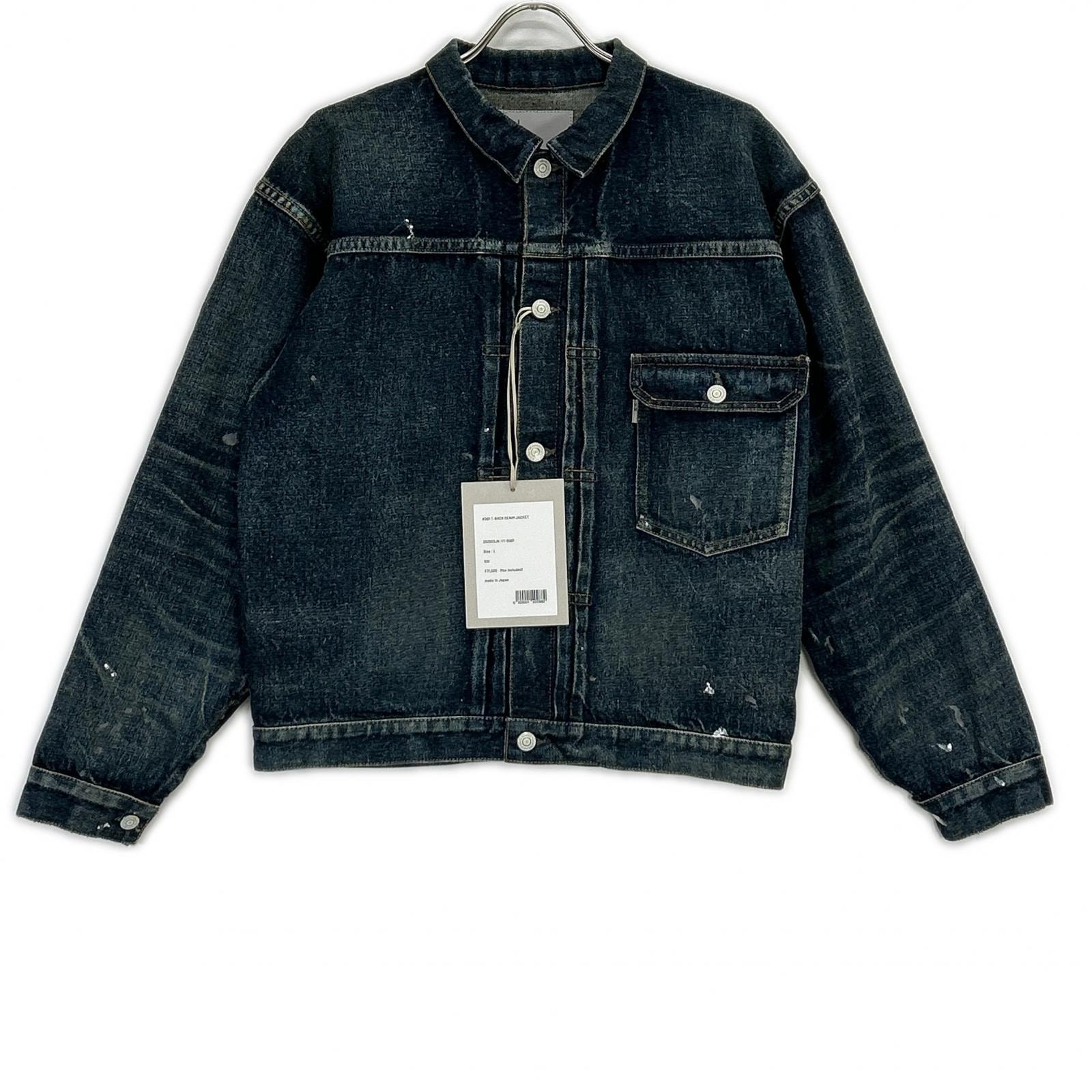 ニューマニュアル 26SS 2026SSJK-YY-0001 インディゴ T-Back デニムジャケット L
