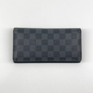 LOUIS VUITTON(ルイ・ヴィトン) ポルトフォイユ ブラザ 長財布 ブラック