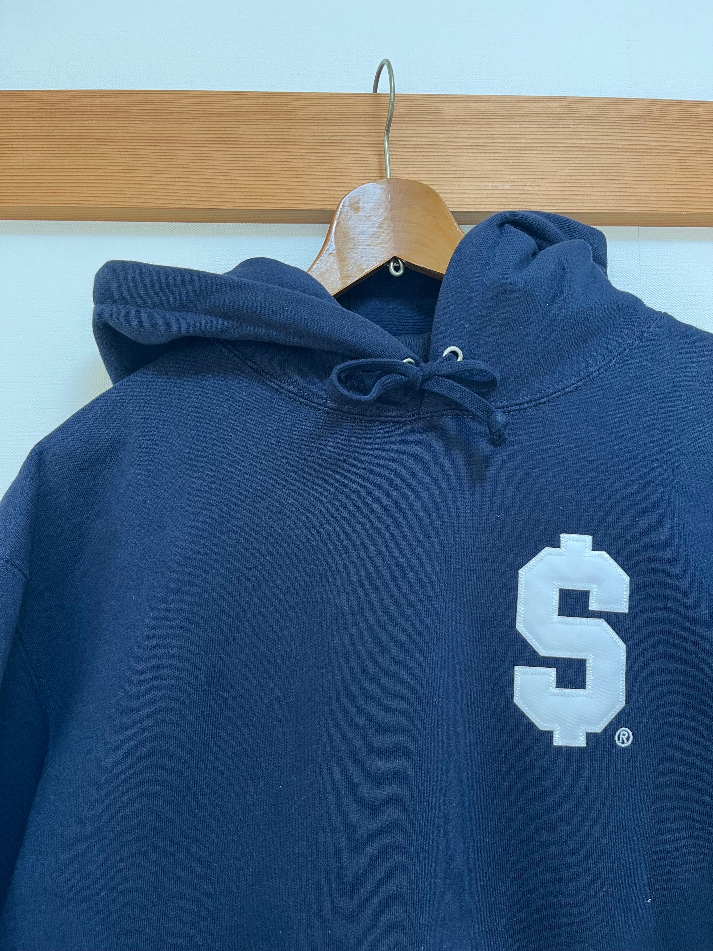 Supreme $ Hooded Sweatshirt "Navy"