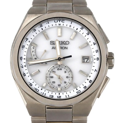 セイコー アストロン 電波時計 8B63-0BH0/SBXY085 TI ソーラークォーツ