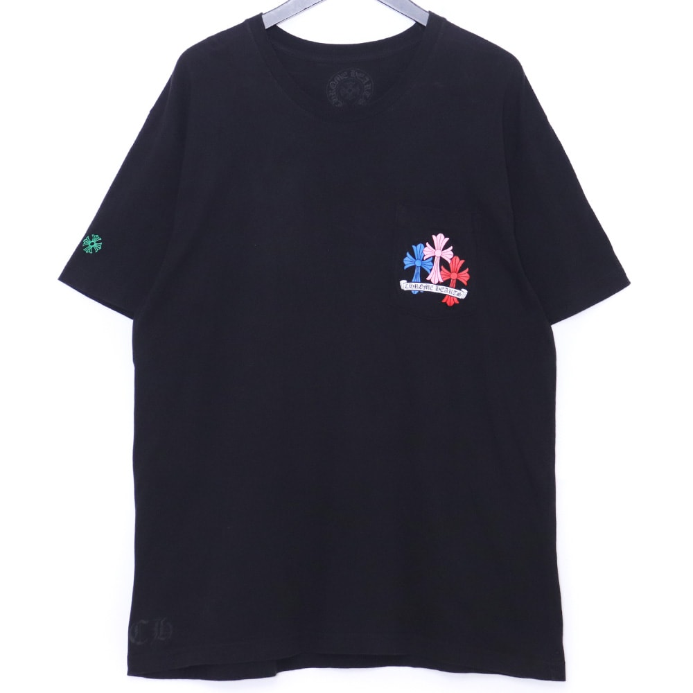 Chrome Hearts Multi Color Cross Cemetery T-Shirt "Black"