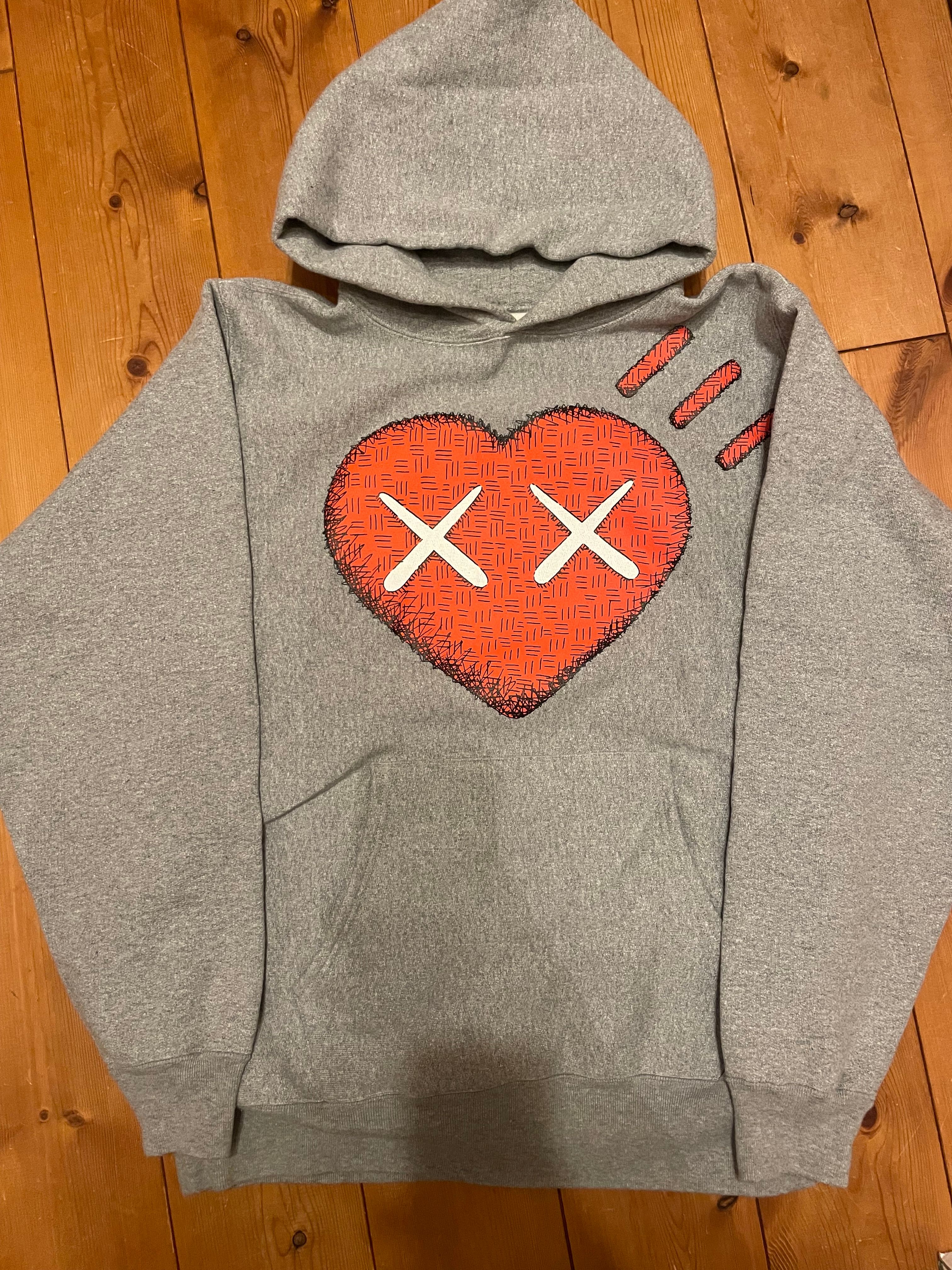 HUMAN MADE x KAWS HOODIE #1 "Grey"