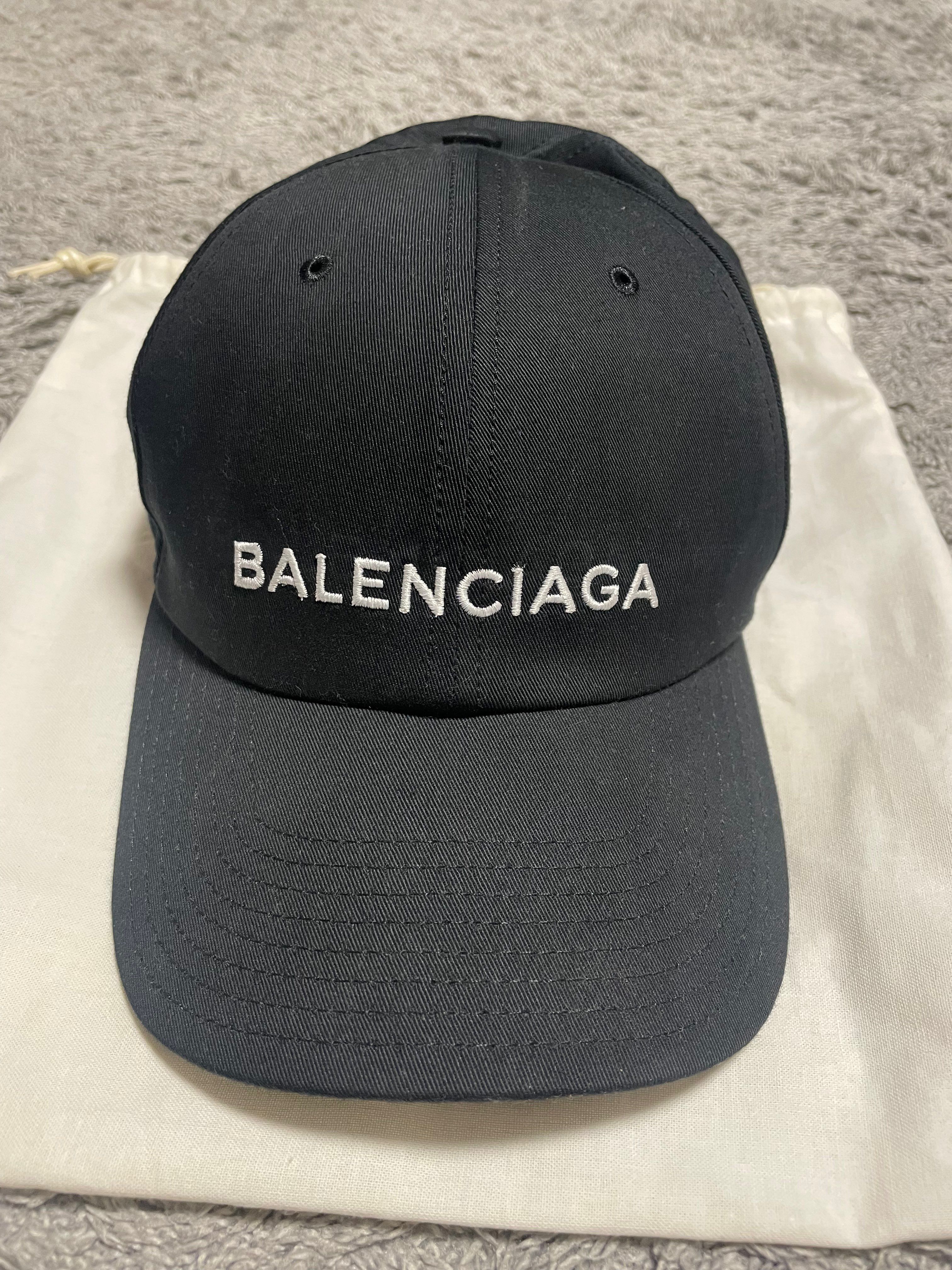 BALENCIAGA Logo Cap "Black"