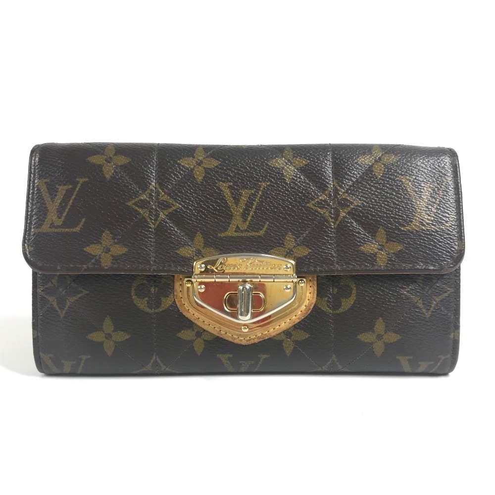 ルイヴィトン LOUIS VUITTON ポルトフォイユ サラ M66556 モノグラムエトワール ロングウォレット フラップ 長財布 モノグラムキャンバス ブラウン