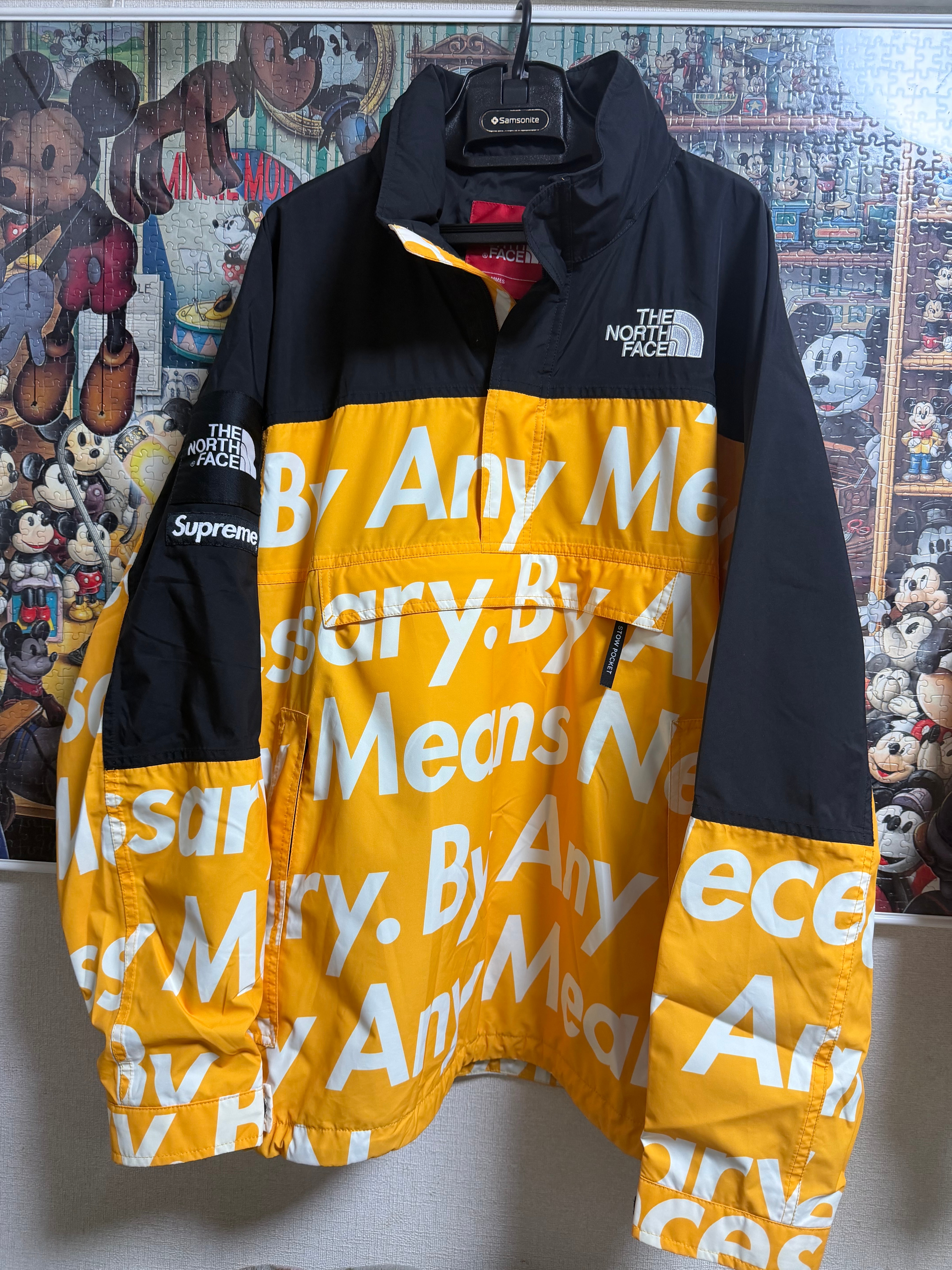 Supreme x The North Face By Any Means Mountain Jacket "Yellow"