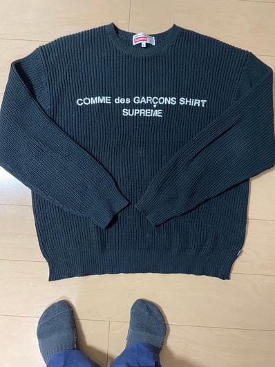 Supreme / Comme des Garçons SHIRT® Sweater "Black"